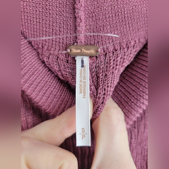 NWOT Free People Rosella Swit Slim Flair Pants Rose Small - Picture 6 of 7